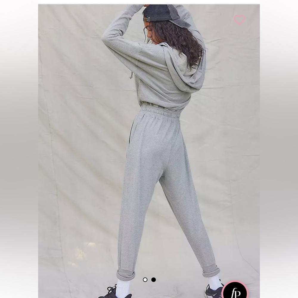 Free People Movement Training Day Jumpsuit Gray